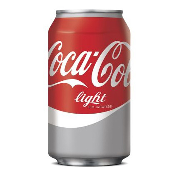 Coca Cola Light, bote 33 cl