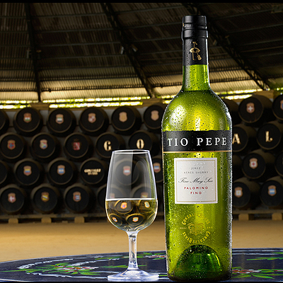 Botella Vino Fino Tio Pepe