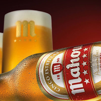 Cerveza Mahou botellin 25 cl