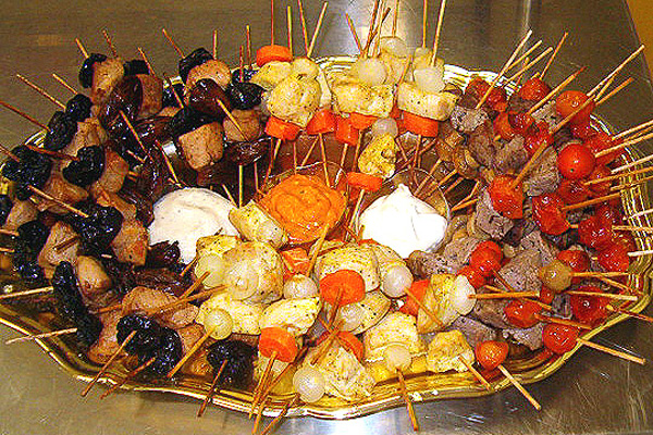 Bandeja de Pinchos de Carne