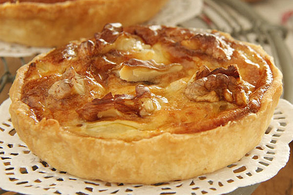 Quiche de Queso y nueces