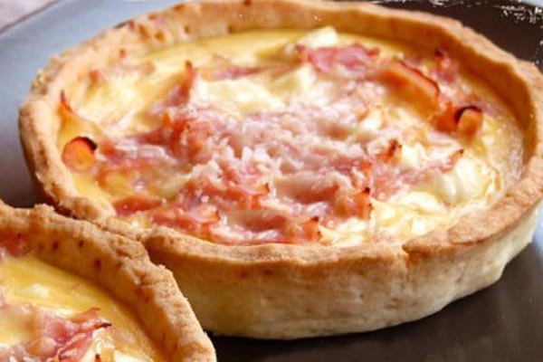 Quiche de Bacon y Queso