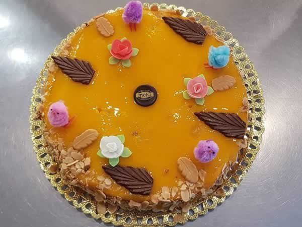 Tarta base, de Bizcocho y Yema