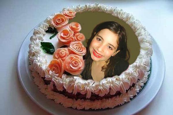 Tarta con Foto comestible