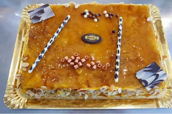 Tarta  Milhoja de Crema