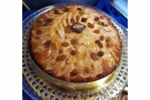 Cake de Manzana y Pasas